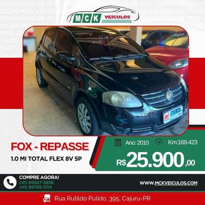 VOLKSWAGEN FOX 1.0 MI 8V FLEX 4P MANUAL